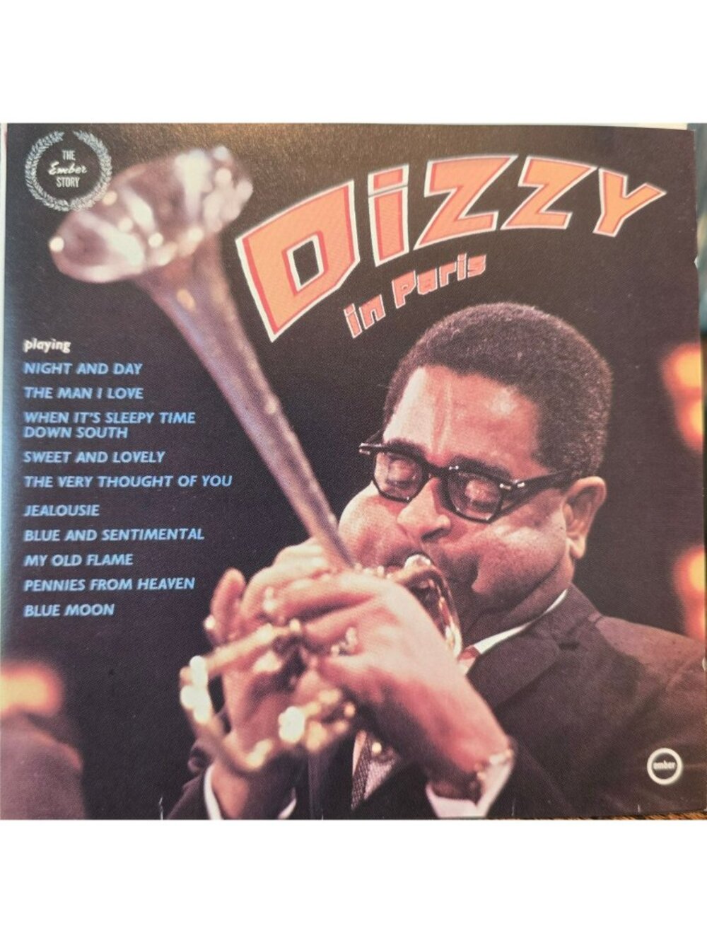 Dizzy Gillespie In Paris CD Featuring Jazz Classics Like Night And